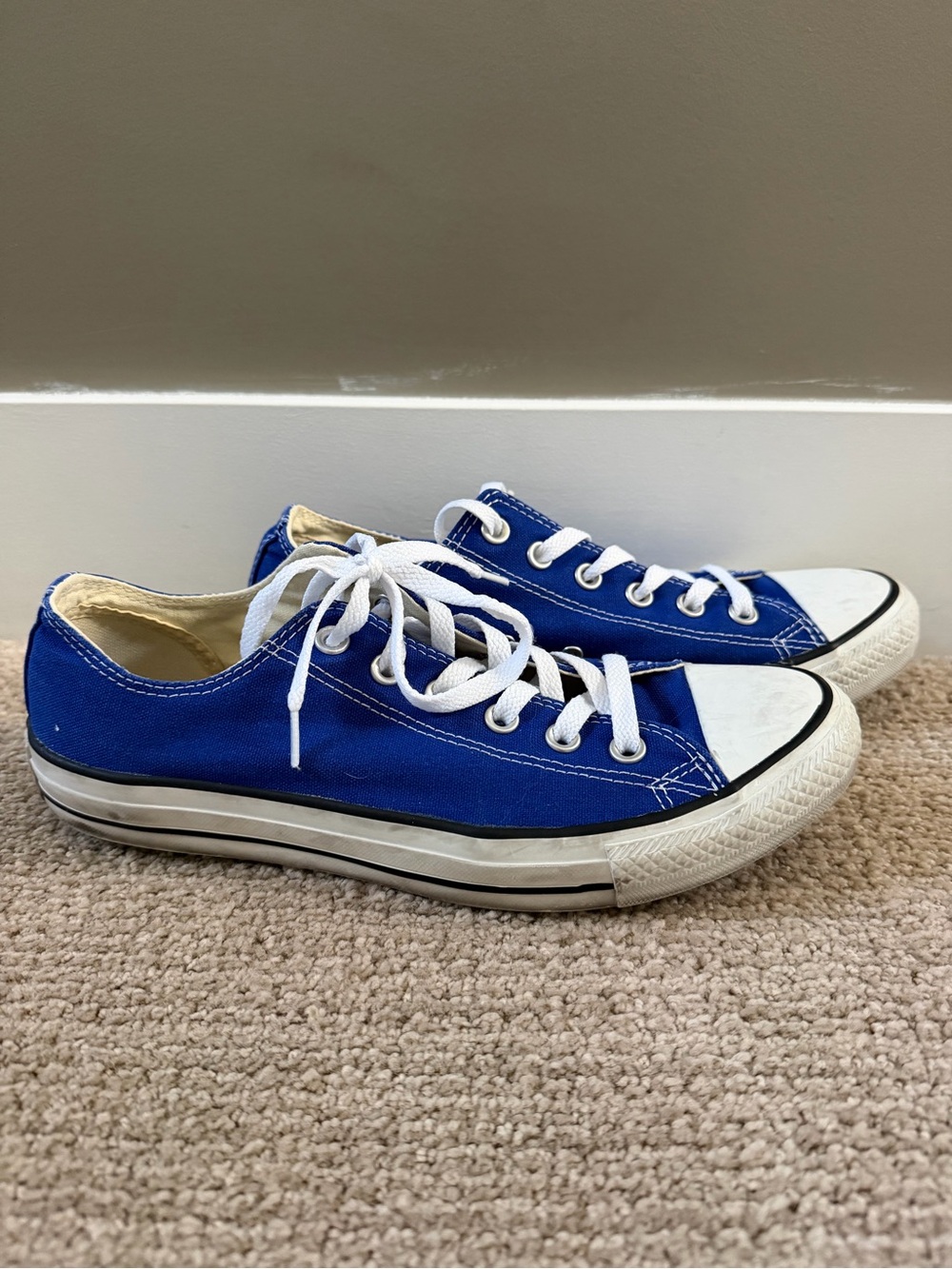 Converse Chuck Taylor All Star Ox Radio Blue Low Top Sneakers Men’s 8 Women’s 10